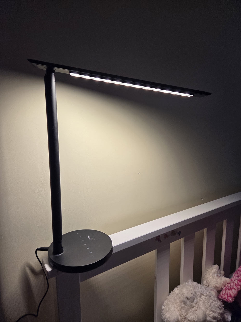 Dual deal desk lamp and neck light reader